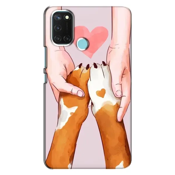 Чехол с принтом «Любовь к собакам» для Realme C17 Чехол с принтом «Любовь к собакам» для Realme C17