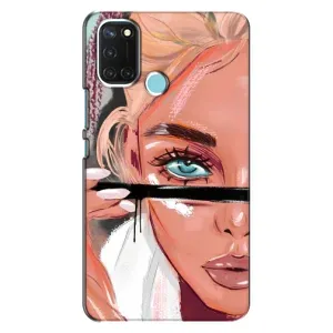 Чехол с печатью для Realme C17 - (Мода) (AlphaPrint)