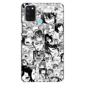 Анимешный чехол для Realme C17 (Ahegao manga)