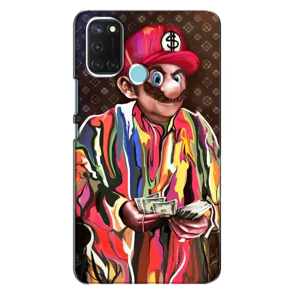 Чехол с принтом «Mario LV» для Realme C17