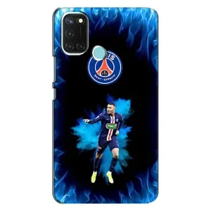 Чехлы Килиан Мбаппе для Realme C17 (Мбаппе в огне)