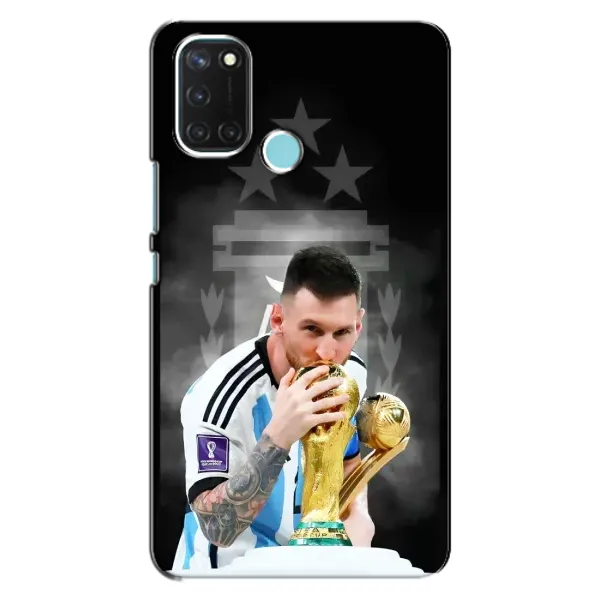 Чехол с принтом «Месси Чемпион» для Realme C17