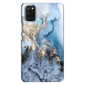 Мраморный чехол на Realme C17 (VPrint) (Нежный мрамор)