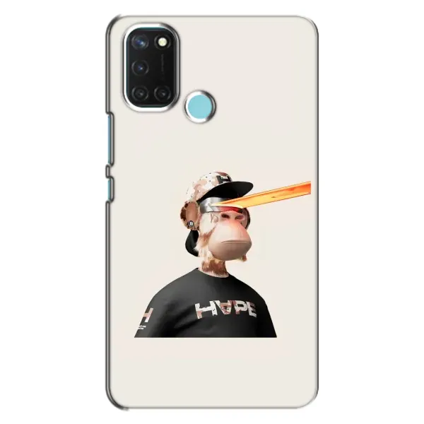 Чохол з принтом «мавпа NFT в окулярах» для Realme C17