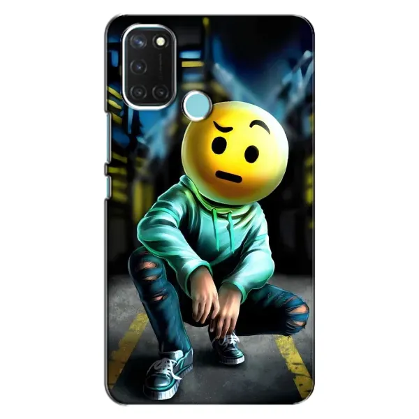 Чехол с принтом «Парень смайл» для Realme C17 Чехол с принтом «Парень смайл» для Realme C17