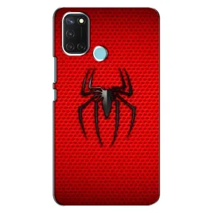 Чехол с человеком пауком для Realme C17 - (AlphaPrint) (Паук Марвел)