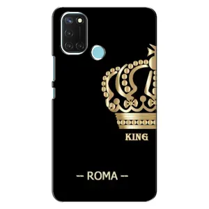 Чехлы для Realme C17 (VPrint) - Футбольные клубы (Roma)