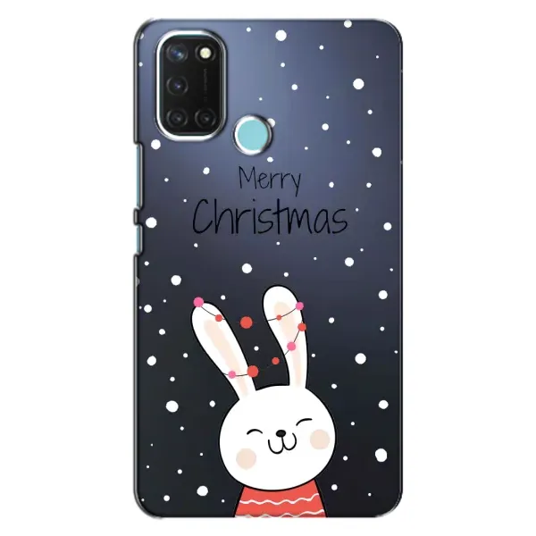 Чохол з принтом «Різдвяний заєць» для Realme C17