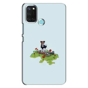 Чехлы с картинкой собаки Патрон для Realme C17 (AlphaPrint) (Сапер Пес)