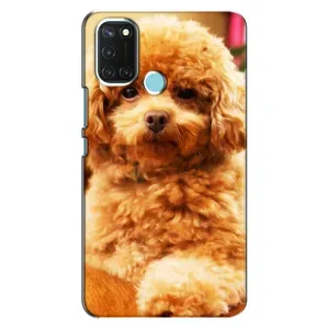 Чехлы с собаками для Realme C17 (VPrint) (Щенок Бишон)