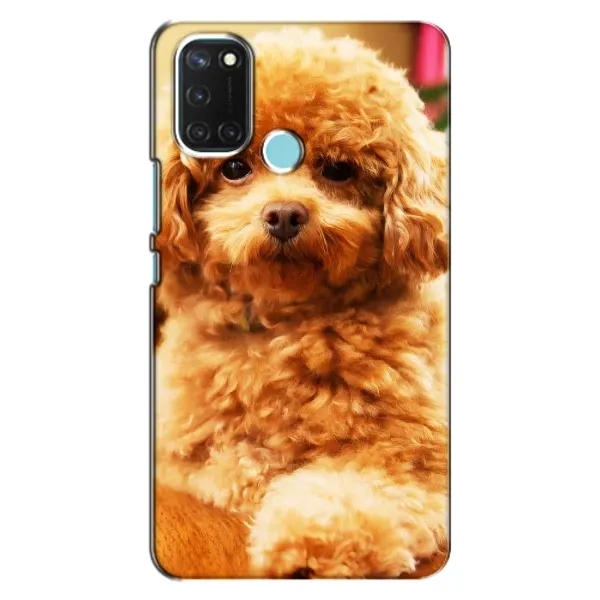 Чехол с принтом «Щенок Бишон» для Realme C17 Чехол с принтом «Щенок Бишон» для Realme C17