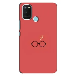 Чехлы с Гарри Поттером для Realme C17 (AlphaPrint) (шрам и очки)