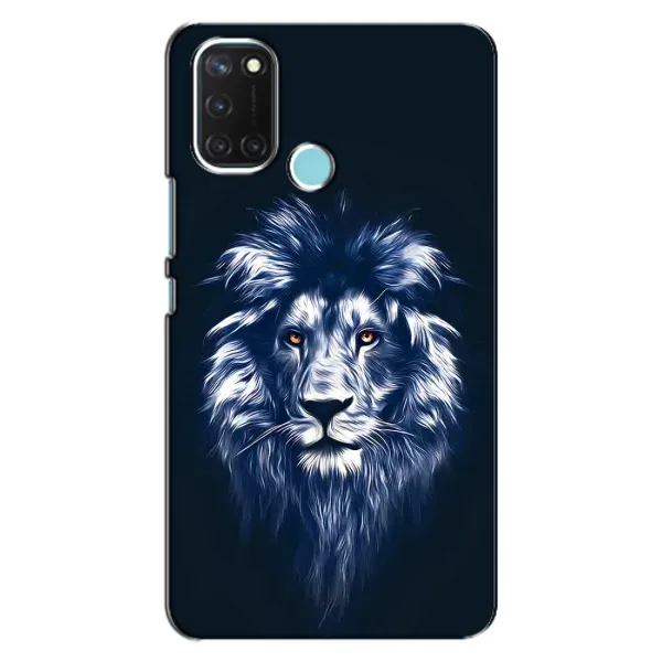 Чехол с принтом «Синий Лев» для Realme C17