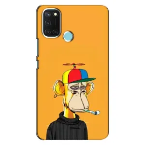 Чехлы с Обезьянами NFT для Realme C17 (AlphaPrint) (Скучающая Обезьяна NFT)