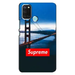 Чехол для Realme C17 с картинкой Supreme (AlphaPrint) (Стиль Supreme)