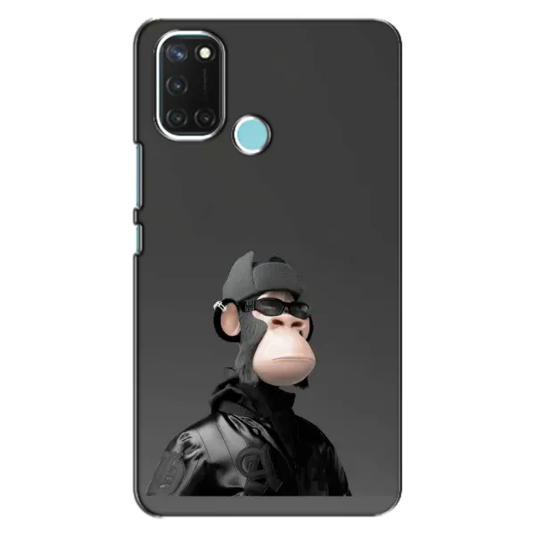 Чохол з принтом «стильна мавпа NFT» для Realme C17