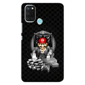 Чехлы с крутыми принтами для Realme C17 - (PREMIUMPrint) (Супер Марио)