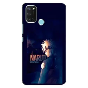 Naruto Anime Чехлы для Реалми С17 (AlphaPrint) (тень Наруто)
