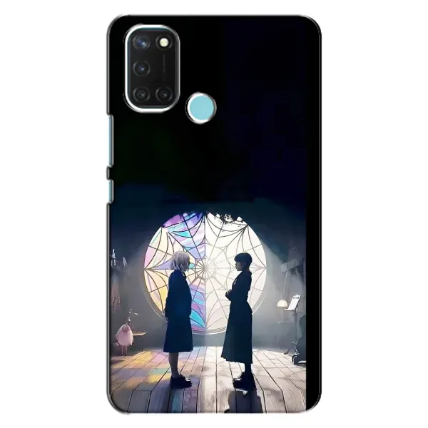 Чехол с принтом «Уэнздей и Инид» для Realme C17 Чехол с принтом «Уэнздей и Инид» для Realme C17