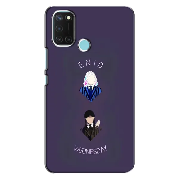 Чехол с принтом «Уэнздей и подруга» для Realme C17 Чехол с принтом «Уэнздей и подруга» для Realme C17