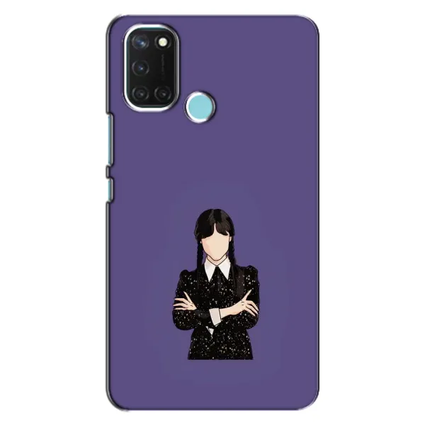 Чехол с принтом «Уэнздей в черном» для Realme C17 Чехол с принтом «Уэнздей в черном» для Realme C17