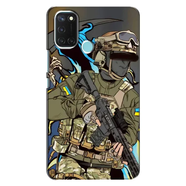 Чехол с принтом «Воин ВСУ» для Realme C17