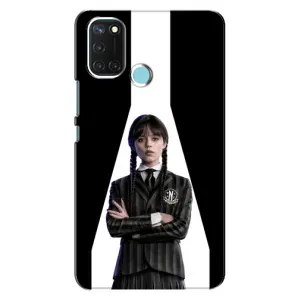 Чехлы Венсдей на Realme C17 Уэнсдей (AlphaPrint) (W-Wednesday)