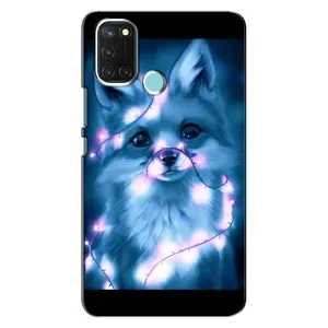 Чехлы с картинкой Лисички для Realme C17 (VPrint) (Яркая лисичка)