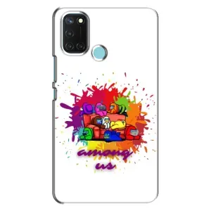 Чехол Амонг Ас для Realme C17 (AlphaPrint) (Яркий АмонгАс)