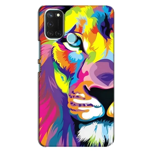 Чехол с принтом «Яркий Лев» для Realme C17