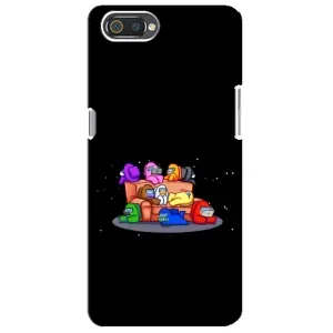 Чохли Амонг Ас для Realme C2 (AlphaPrint) (Амонг-ас)