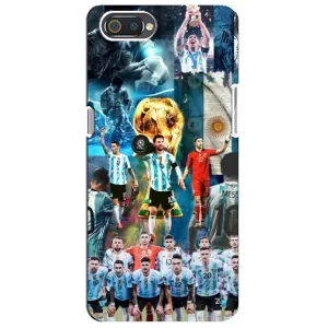 Чехлы Месси для Realme C2 (AlphaPrint) (Аргентина Месси)