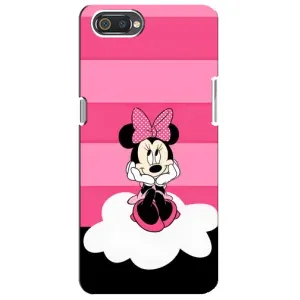 Эксклюзивный чехол для Realme C2 (AlphaPrint - Мультяшные) (Девочка Maus)