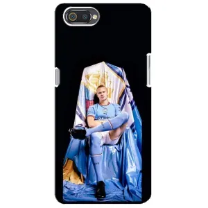 Чехлы с футболистом Ерлинг Холанд для Realme C2 (AlphaPrint) (футболист Холанн)