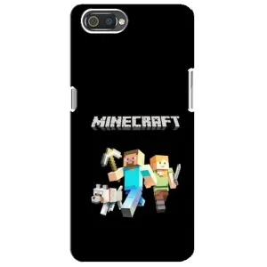 Чохол Майнкрафт на Realme C2 (AlphaPrint) Minecraft (герої Minecraft)