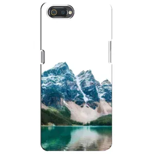Силіконовий чохол з КАРТИНКАМИ літо для Realme C2 (AlphaPrint) (Гори)