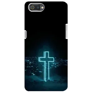 Чехол для Realme C2 (AlphaPrint) - (Христианские)