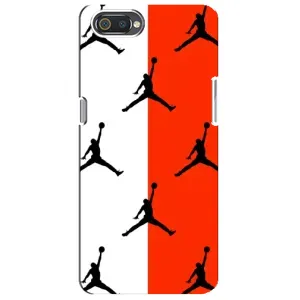 Чохли для Realme C2 - з картинкою JORDAN (AlphaPrint) (Лого Джордан)