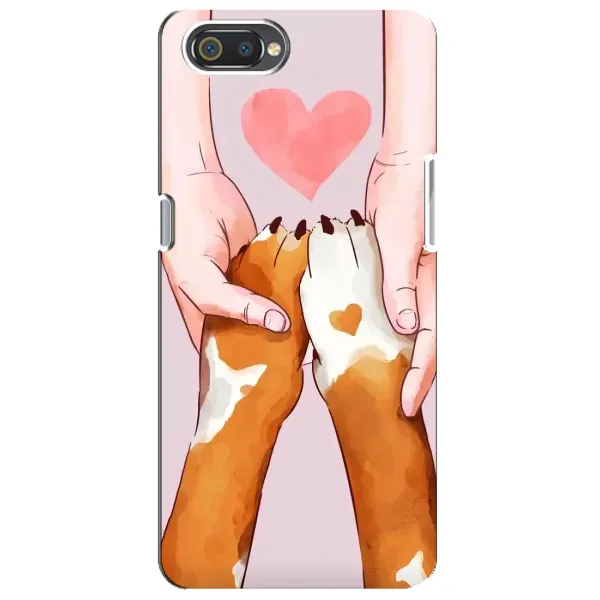 Чохол з принтом «Любовь до собак» для Realme C2