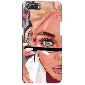 Чехол с печатью для Realme C2 - (Мода) (AlphaPrint)