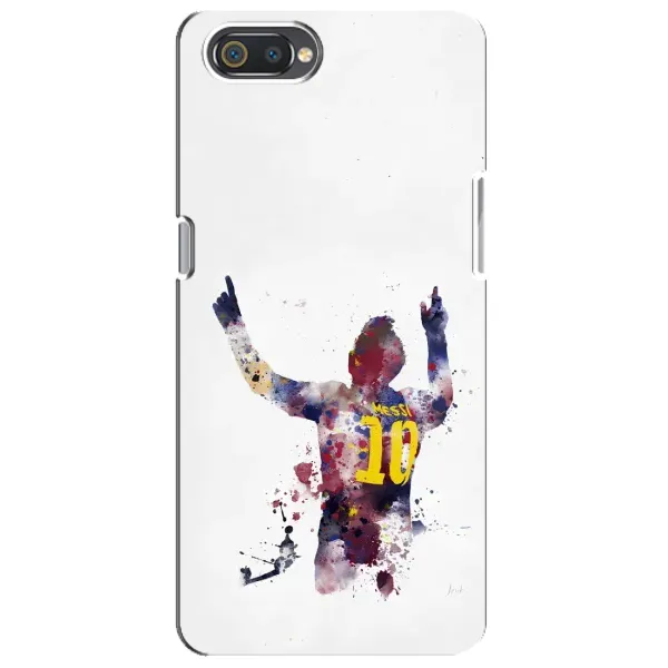 Чехол с принтом «Messi Barca» для Realme C2