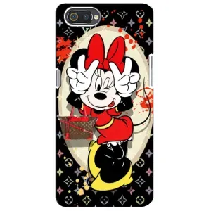 Чохол Disney Mouse Realme C2 (PREMIUMPrint) (Мінні peace)