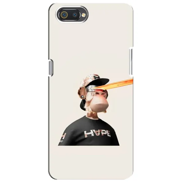 Чехол с принтом «обезьяна NFT в очках» для Realme C2