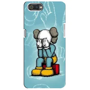 Чохли для Realme C2 - Bearbrick Louis Vuitton (PREMIUMPrint) (Плач Bearbrick)
