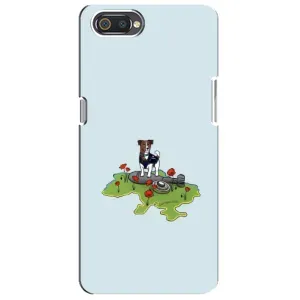Чехлы с картинкой собаки Патрон для Realme C2 (AlphaPrint) (Сапер Пес)