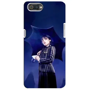 Силіконовий чохол з картинкою для Realme C2 (Венсдей)