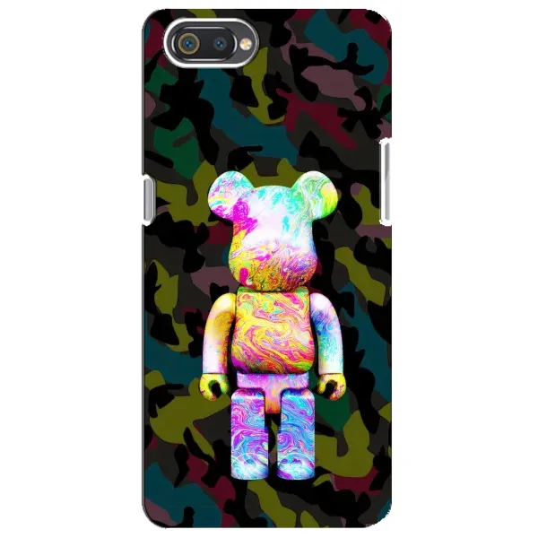 Чохол з принтом «Яскравий Bearbrick» для Realme C2