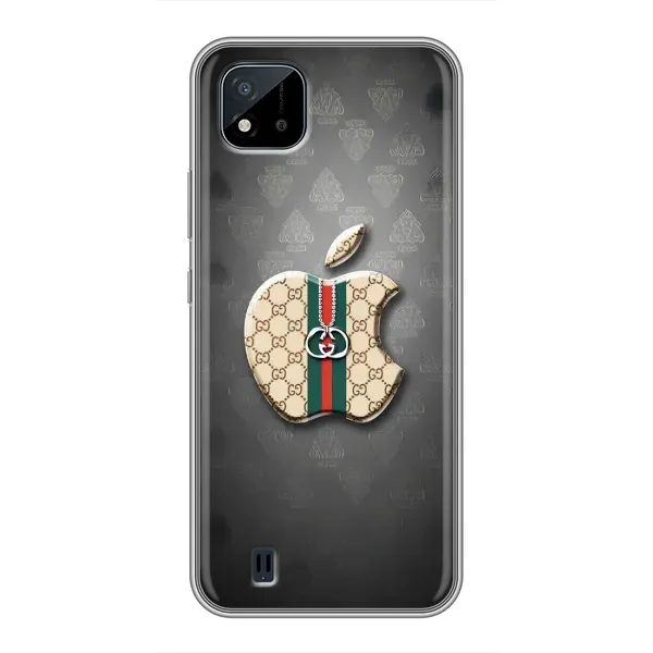 Чехол с принтом «Apple gucci» для Realme C11 (2021) / C20