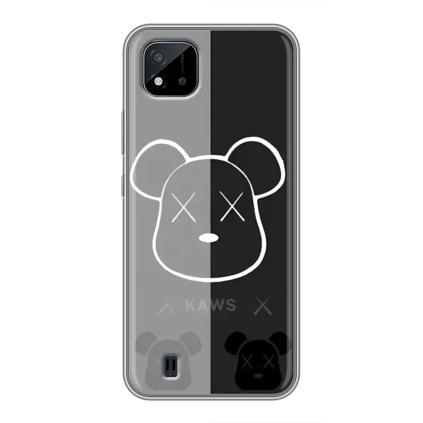 Чохол з принтом «БеарБрік очі» для Realme C11 (2021) / C20