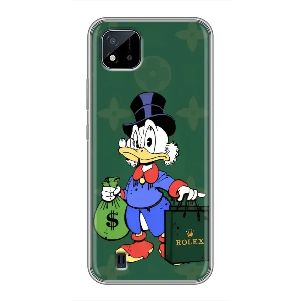 Чехол с принтом «Богатая Утка» для Realme C11 (2021) / C20